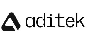 Aditek logo negro